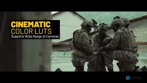 25种战争片军事电影视频调色LUTs预设