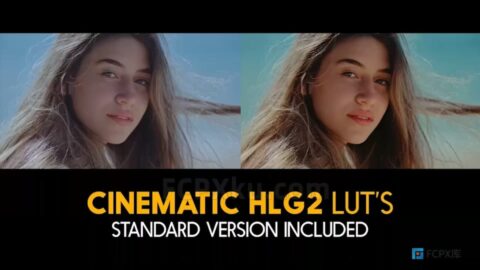 21组索尼电影级HLG2视频调色LUTs预设