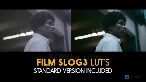 20组索尼Slog3电影视频调色LUTs预设