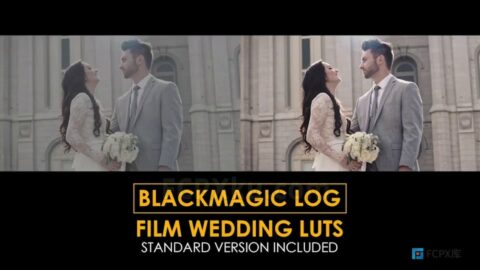 25组Blackmagic婚礼视频调色LUTs预设