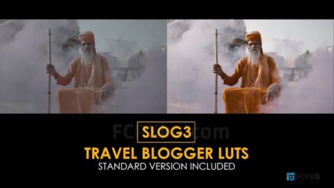 30组Slog3旅游视频调色LUTs预设