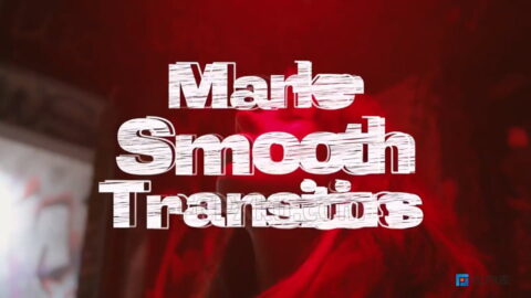 10种笔刷元素遮罩动画过渡转场效果FCPX插件Marker Smooth Transitions