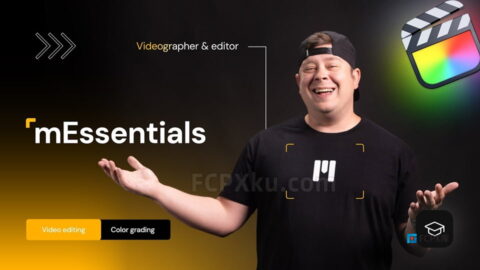 mEssentials FCPX插件65个媒体短视频编辑制作标题转场效果动画