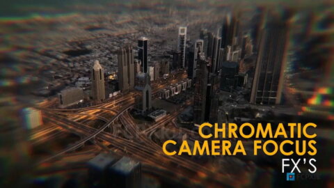 摄像机幻觉迷幻做梦回忆特效FCPX插件Chromatic Camera Focus Effects