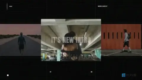 简短开场视频片头动画模板FCPX插件Short Intro