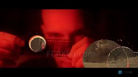Punch Hole Transitions FCPX插件40种电影胶片打孔动画视频转场效果