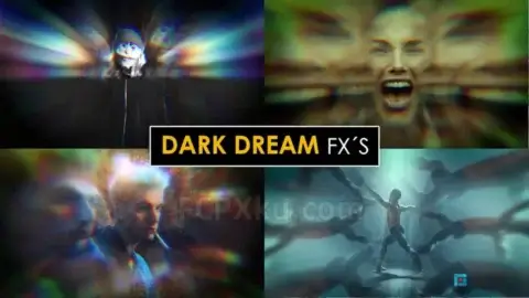 Dark Dreams Effects FCPX插件14种黑暗梦境幻想视觉效果
