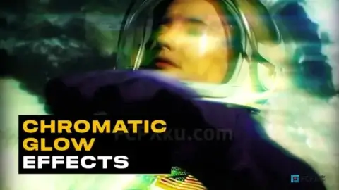 Chromatic Glow Effects FCPX插件12种强力RGB发光赛博朋克色彩辉光效果