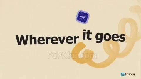 Lyric Video Paper Brush FCPX插件65组动态文字歌曲歌词文本动画模板