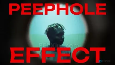 Peephole Effect FCPX插件猫眼门镜窥视孔效果