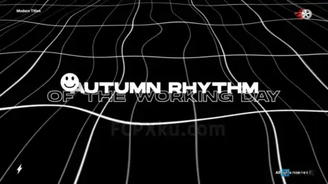 Modern Titles FCPX插件8组文字标题动画模板