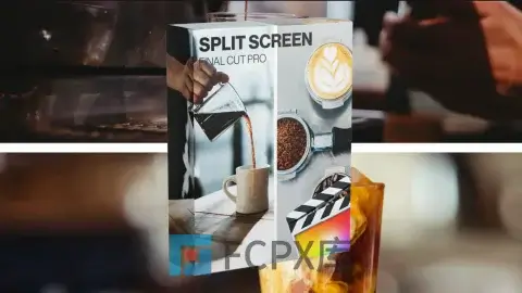 Split Screen FCPX插件画面分屏效果