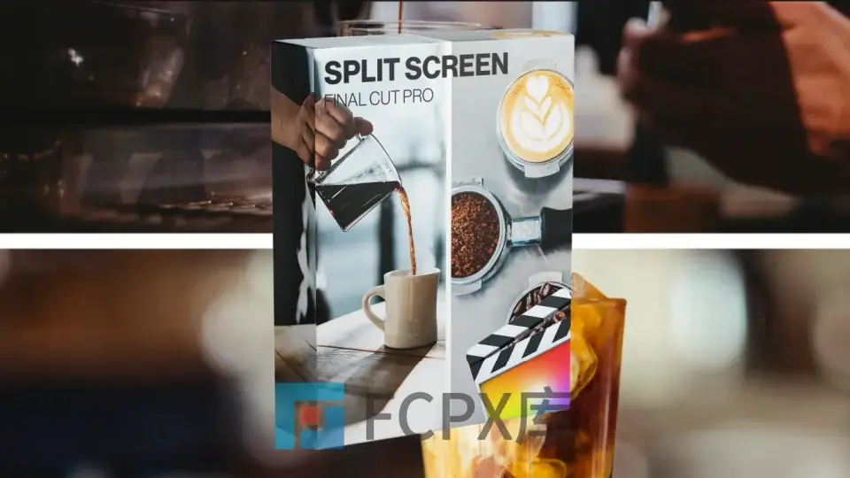 Split Screen FCPX插件画面分屏效果